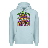 Blue Mist mardi gras diva Premium Hoodie - Jasminsmagicworld