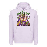Lilac mardi gras diva Premium Hoodie - Jasminsmagicworld