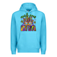 Ocean Blue mardi gras diva Premium Hoodie - Jasminsmagicworld