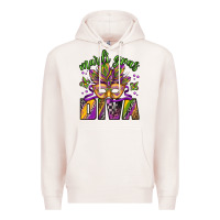 Pale Pink mardi gras diva Premium Hoodie - Jasminsmagicworld