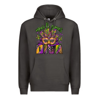 Smoke mardi gras diva Premium Hoodie - Jasminsmagicworld