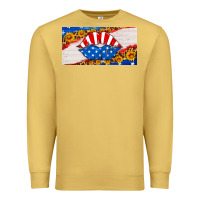 Antique Gold usa life license plate Premium Sweatshirt - HRA Design Shop