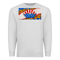 Dove Grey usa life license plate Premium Sweatshirt - HRA Design Shop