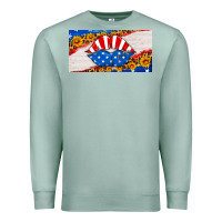Seafoam usa life license plate Premium Sweatshirt - HRA Design Shop