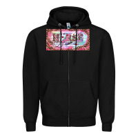 Black Valentine's Day Nurse Zipper Hoodie - RanaPortraitStore