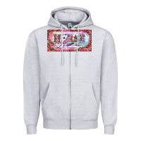 Heather Grey Valentine's Day Nurse Zipper Hoodie - RanaPortraitStore