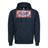 Navy Valentine's Day Nurse Zipper Hoodie - RanaPortraitStore