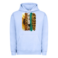 Pigment Grape Ice Leopard Sunflower Brush Strokes Urban Hoodie - Jasminsmagicworld