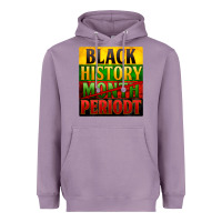 Lavender Black history month periodt Heavyweight Hoodie - Zillion Design Studio