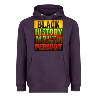 Plum Black history month periodt Heavyweight Hoodie - Zillion Design Studio