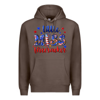 Coffee little miss firecracker Premium Hoodie - NancyCooperArtShop