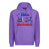 Purple little miss firecracker Premium Hoodie - NancyCooperArtShop