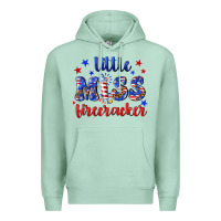 Seafoam little miss firecracker Premium Hoodie - NancyCooperArtShop