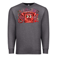 Charcoal Heather call me never Premium Sweatshirt - RacoonDesign
