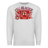 Dove Grey call me never Premium Sweatshirt - RacoonDesign