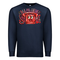 Navy call me never Premium Sweatshirt - RacoonDesign