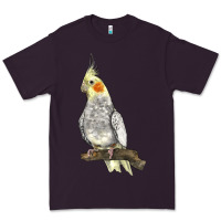 Plum Cocktail Parrot Premium Tee - LillyAllenDesigns