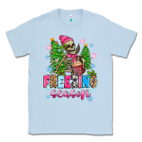 Dusty Blue freezing season skeleton Classic Tee - Zillion Design Studio