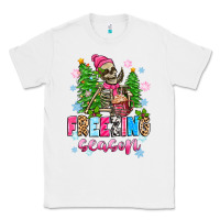 White freezing season skeleton Classic Tee - Zillion Design Studio