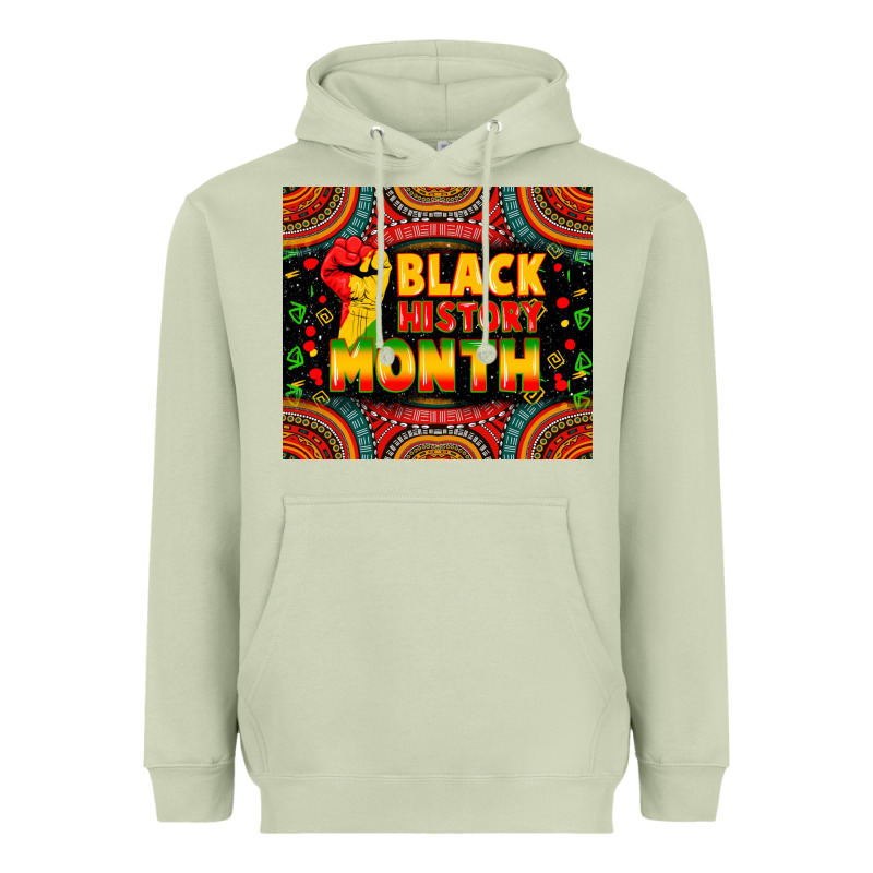 Black History Month Heavyweight Hoodie by Zillion Design Studio | Teevron