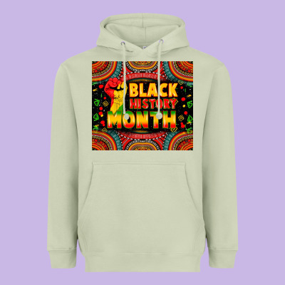 Black History Month Heavyweight Hoodie Designed By Zillion Design Studio
