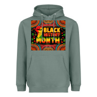 Sage Black History Month Heavyweight Hoodie - Zillion Design Studio