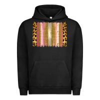 Pigment Black XOXO Brushstrokes Valentines Day Urban Hoodie - Jasminsmagicworld