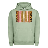 Pigment Oil Green XOXO Brushstrokes Valentines Day Urban Hoodie - Jasminsmagicworld