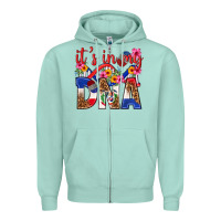 Seafoam its in my dna dominican republic Zipper Hoodie - texasbilliewilder