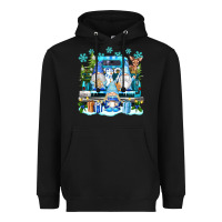 Black snowman gnome truck Heavyweight Hoodie - texasbilliewilder