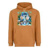 Meerkat snowman gnome truck Heavyweight Hoodie - texasbilliewilder