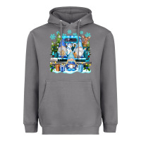 Storm snowman gnome truck Heavyweight Hoodie - texasbilliewilder