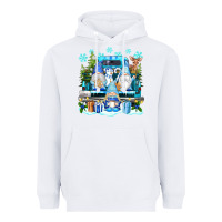 White snowman gnome truck Heavyweight Hoodie - texasbilliewilder
