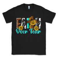 Black faith over fear Classic Tee - texasbilliewilder