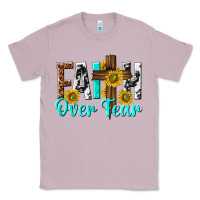 Lilac faith over fear Classic Tee - texasbilliewilder