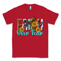 Red faith over fear Classic Tee - texasbilliewilder