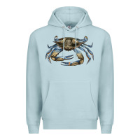 Blue Mist Crab Premium Hoodie - LillyAllenDesigns