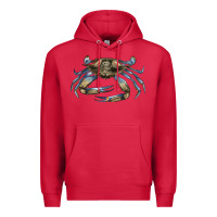 Cardinal Crab Premium Hoodie - LillyAllenDesigns