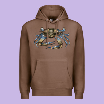 Crab Premium Hoodie Designed By Lillyallendesigns