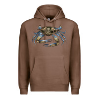 Chestnut Crab Premium Hoodie - LillyAllenDesigns