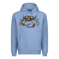Colony Blue Crab Premium Hoodie - LillyAllenDesigns