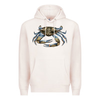 Pale Pink Crab Premium Hoodie - LillyAllenDesigns