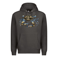 Smoke Crab Premium Hoodie - LillyAllenDesigns