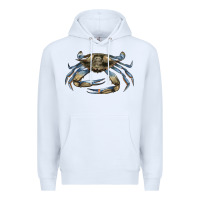 White Crab Premium Hoodie - LillyAllenDesigns