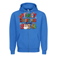 True Royal family christmas crew 2024 Zipper Hoodie - Zillion Design Studio