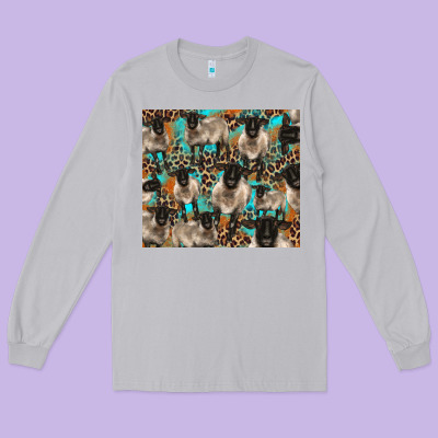 Suffolk Sheeps Long Sleeve Tee Designed By Barkaloodesign