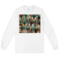White Suffolk sheeps Long Sleeve Tee - BarkalooDesign