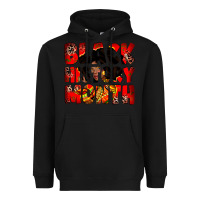 Black Black history month juneteenth Heavyweight Hoodie - Zillion Design Studio