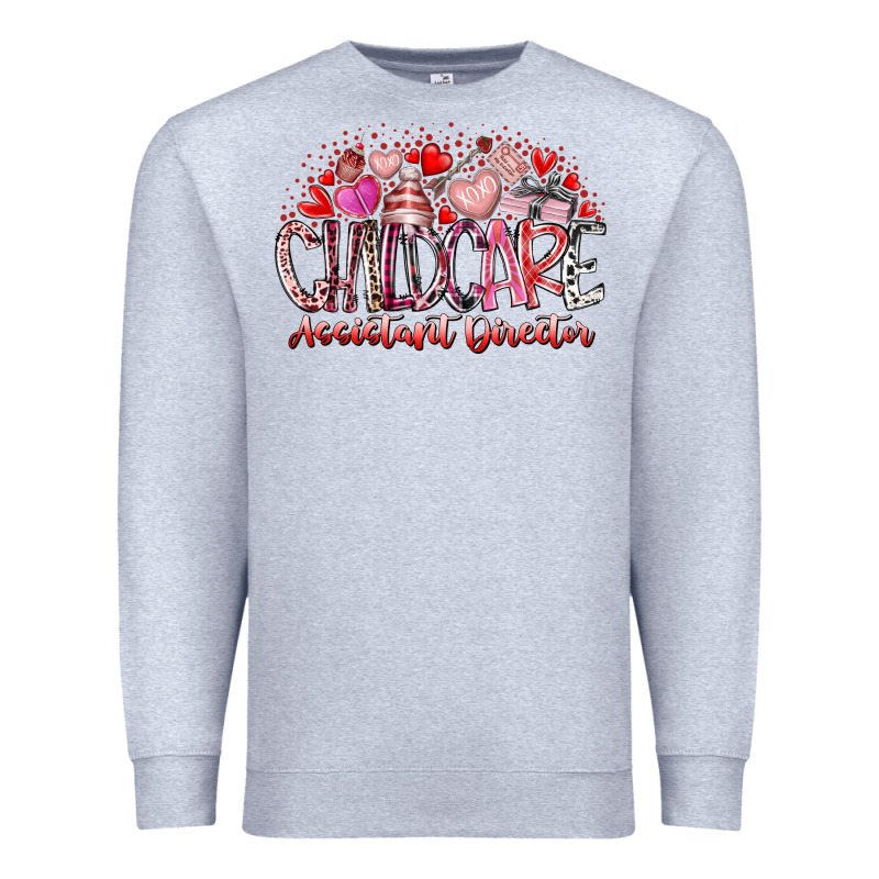 Childcare Assistant Director Premium Sweatshirt by RacoonDesign | Teevron