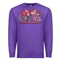 Purple childcare assistant director Premium Sweatshirt - RacoonDesign